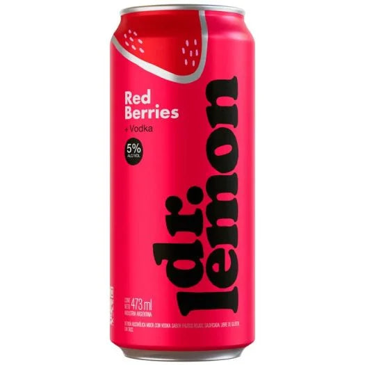 Vodka Dr. Lemon Lata - 473 ml