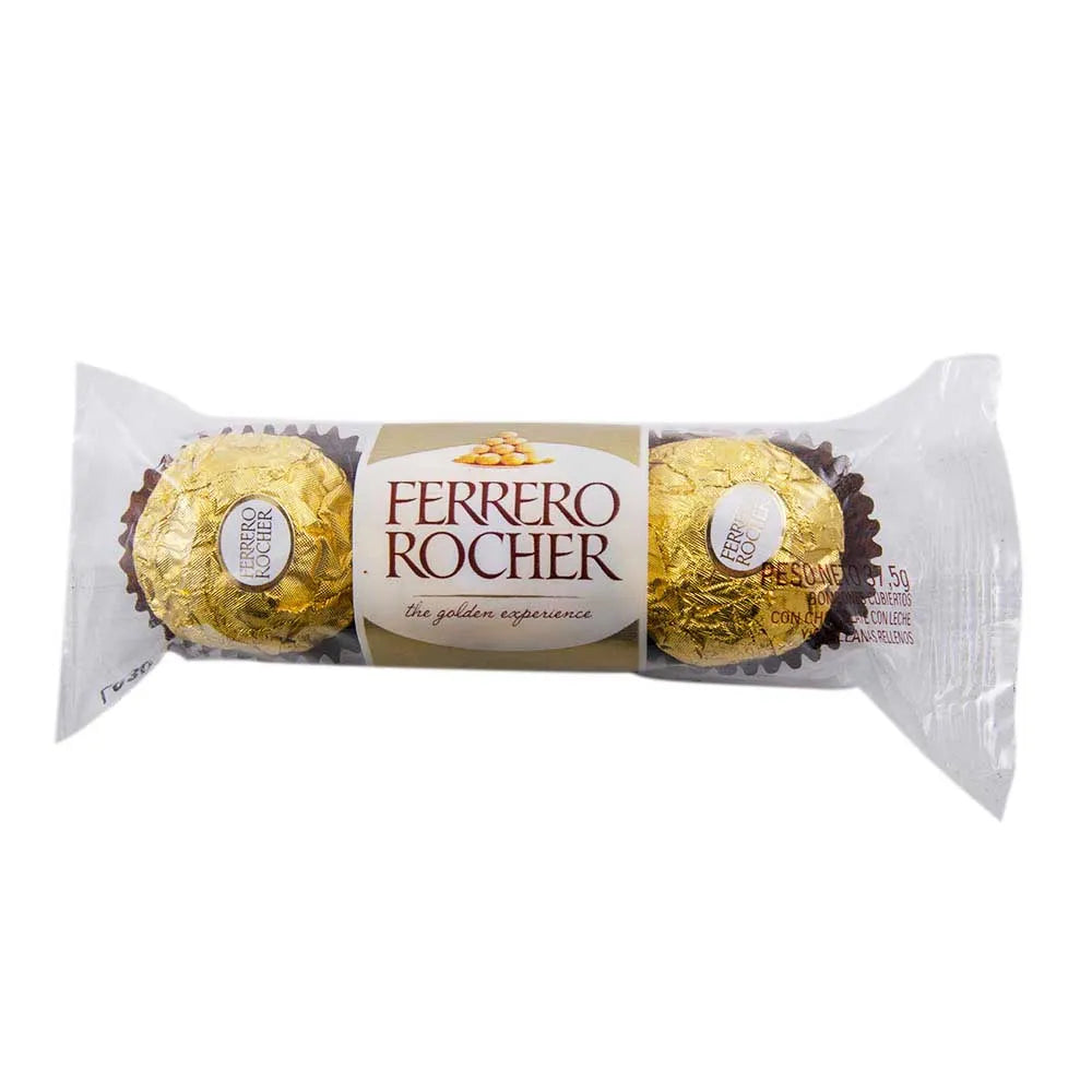 Ferrero Rocher - 37 g (T3 Bombones)