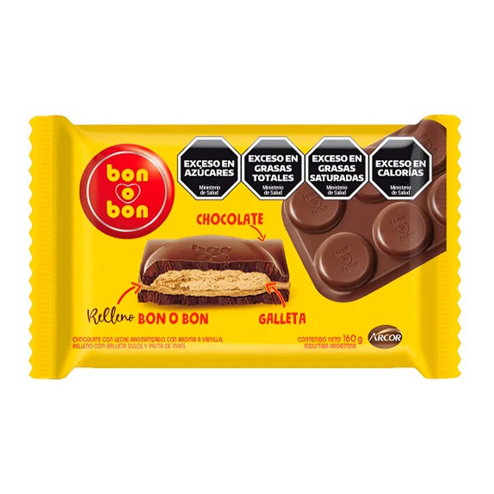 Tableta Bon o Bon - 160 g