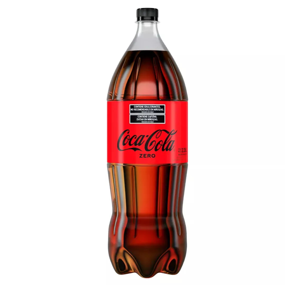 Gaseosa Coca Cola Sin Azúcar (Zero) - 2.25 lts