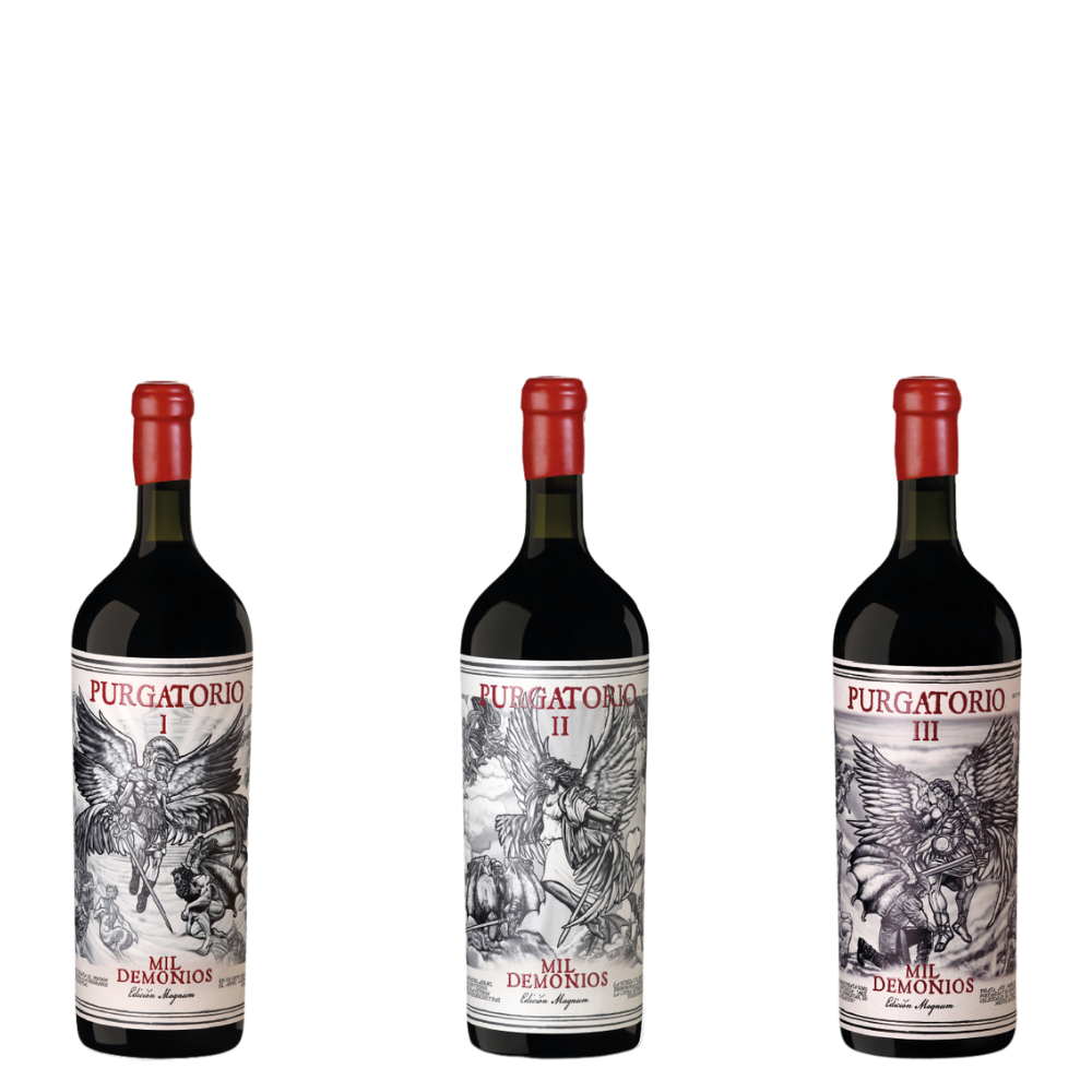 Vino La Lámpara del Purgatorio 3 Botellas - 1500 ml