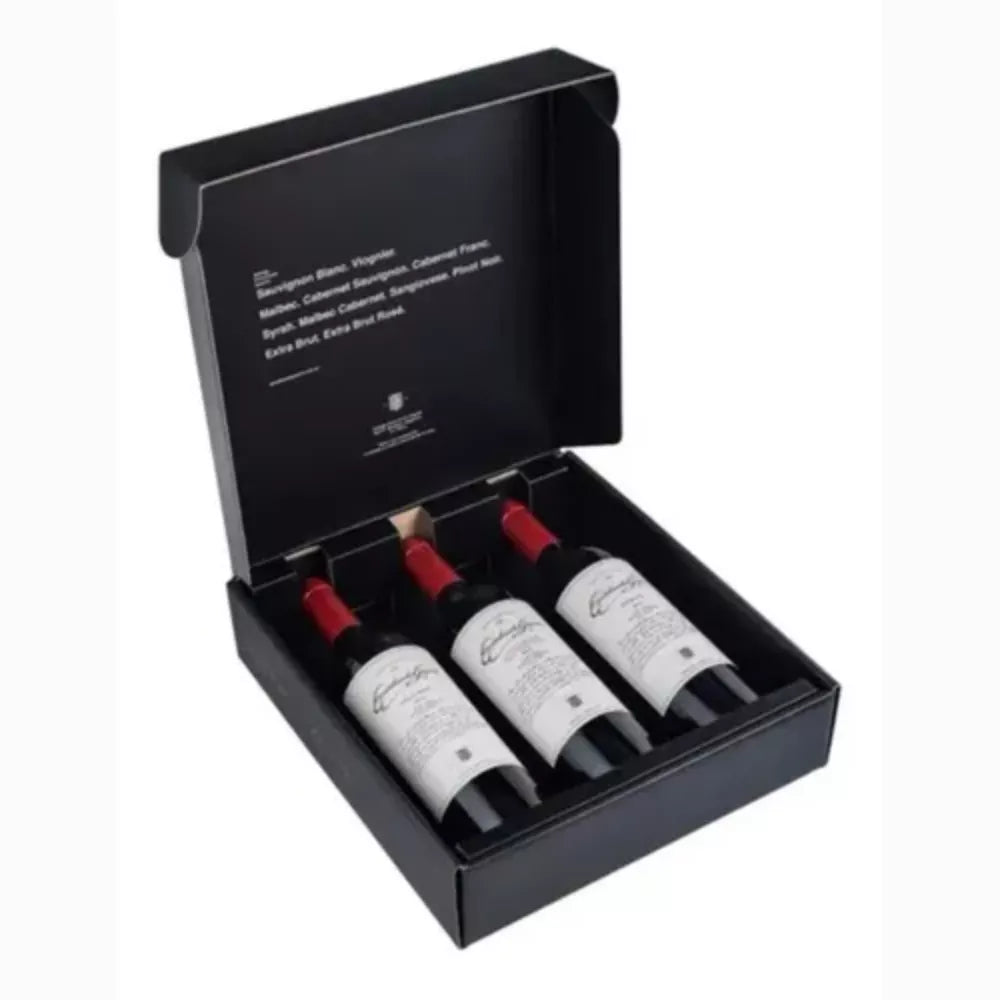 Vino Escorihuela Gascón 1 Malbec + 1 Cabernet Sauvignon + 1 Syrah c/ Estuche - 750 ml