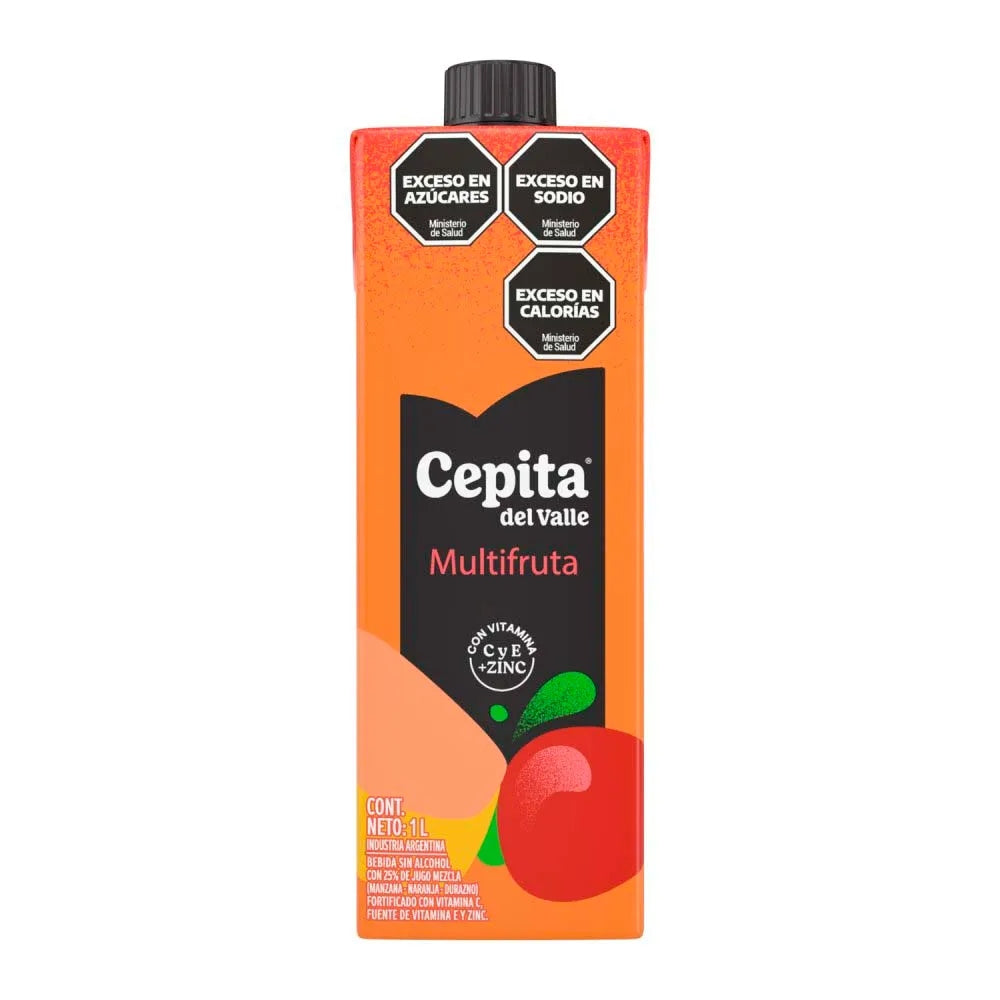 Jugo Cepita Multifruta - 1 lt