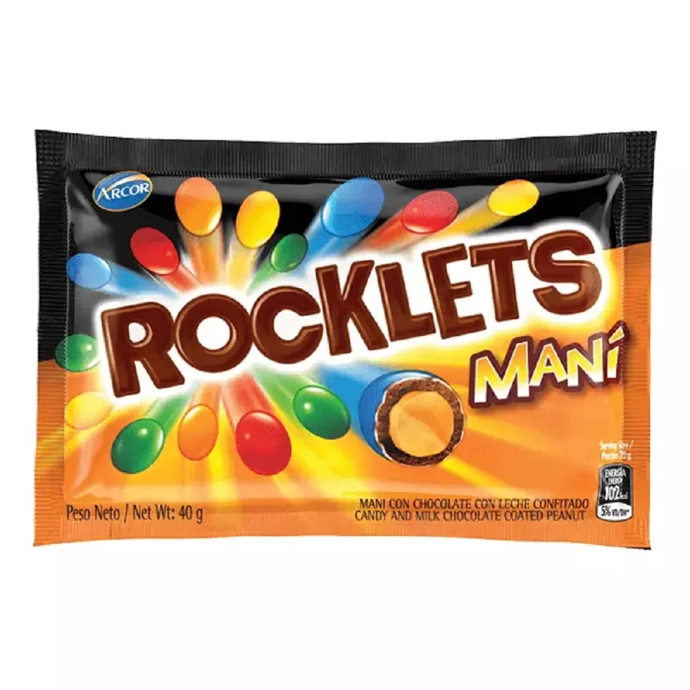 Rocklets Maní con Chocolate - 40 g