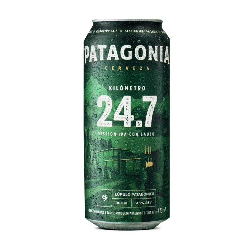 Cerveza Patagonia Lata 24.7 - 410 ml