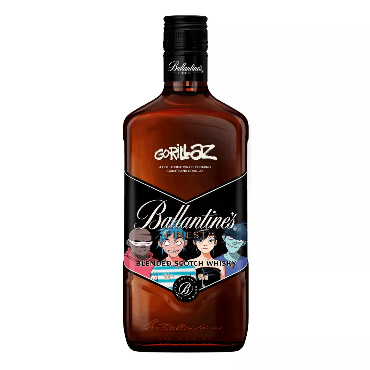 Whisky Ballantine's Edición Gorillaz - 700 ml