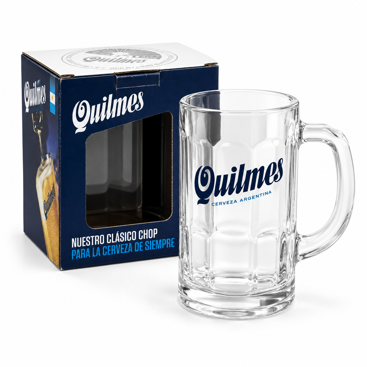 Chop Quilmes de Vidrio - 473 ml