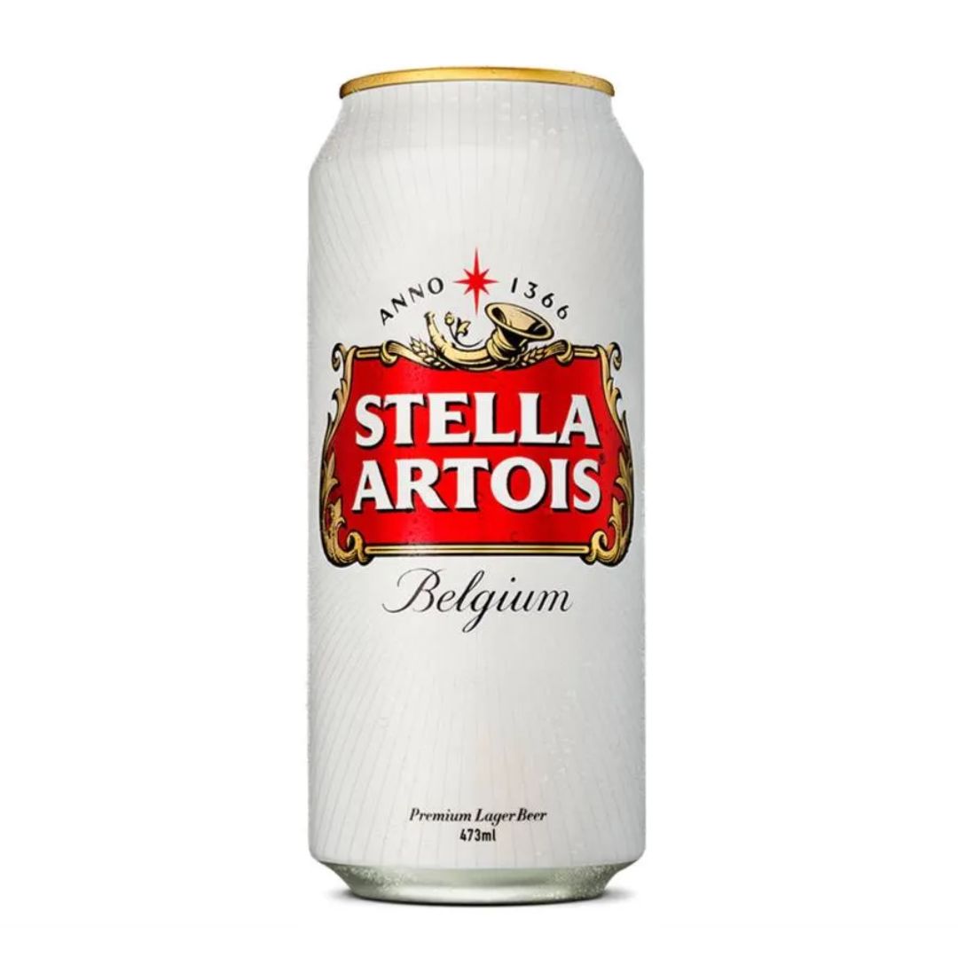 Cerveza Stella Artois Lata - 473 ml