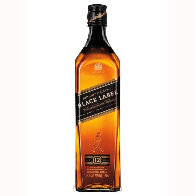 Whisky Johnnie Walker Black - 750 ml