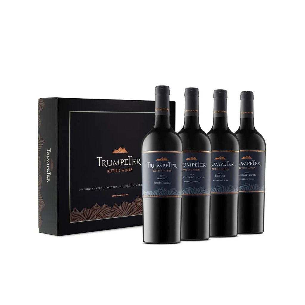 Vino Trumpeter Surtido x 4 Botellas c/ Estuche - 750 ml