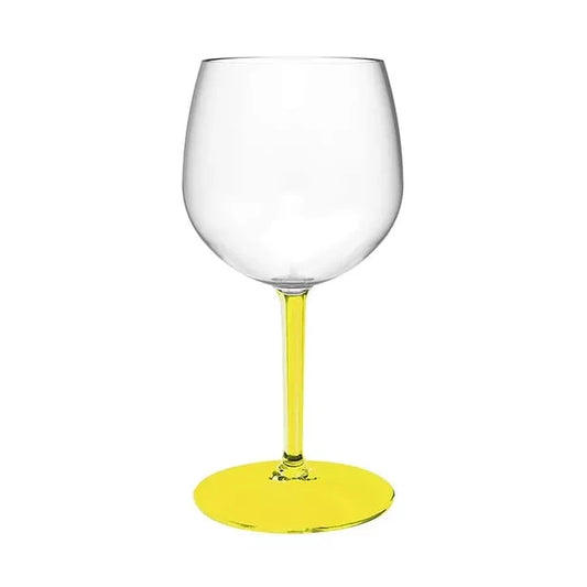 Copa Gin color Pie y Pierna Amarillo - 620 ml