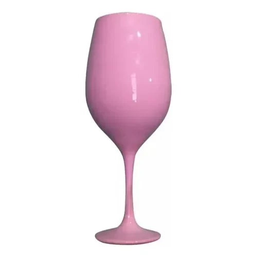 Copa Barone Color Pie y Pierna Rosa - 490 ml
