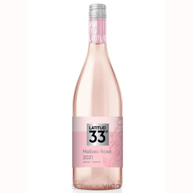 Vino Latitud 33 Malbec Rosé - 750 ml