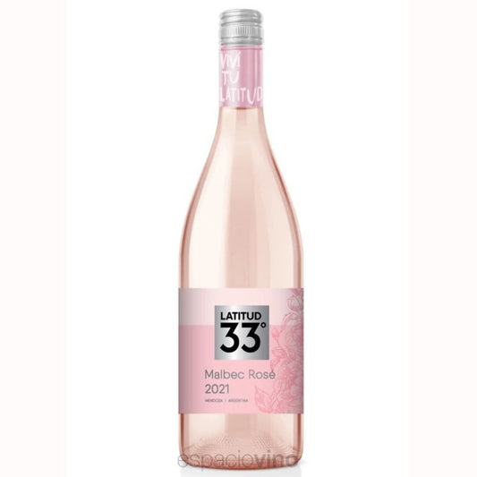 Vino Latitud 33 Malbec Rosé - 750 ml
