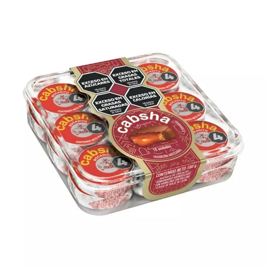 Bocadito Cabsha Caja Acrílico - 180 g (18 Unidades)