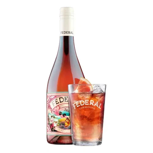 Vermut Federal Rosato Estuche (Botella + Vaso) - 750 ml