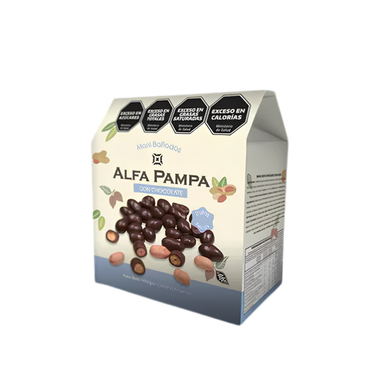 Maní Alfa Pampa Bañado con Chocolate Semiamargo - 100 g