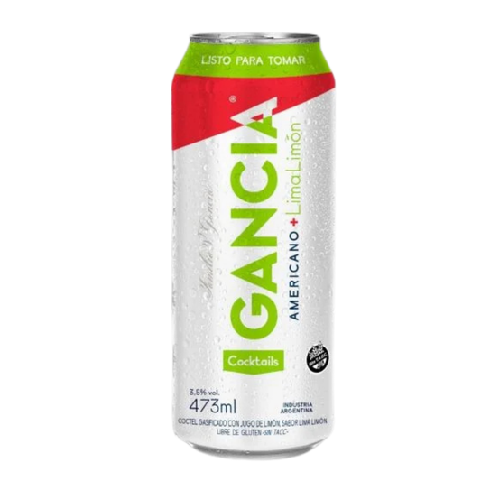 Aperitivo Gancia Lata + Lima Limón - 473 ml