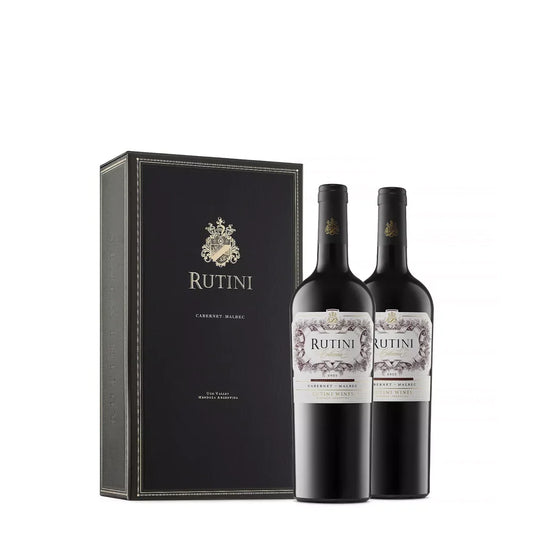 Vino Rutini x 2 Cabernet Sauvignon-Malbec c/ Estuche - 750 ml