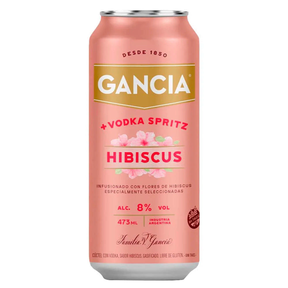 Aperitivo Gancia Lata Hibiscus - 473 ml