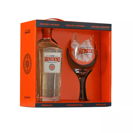 Gin Heredero Cítrico c/ Estuche + 1 Copón