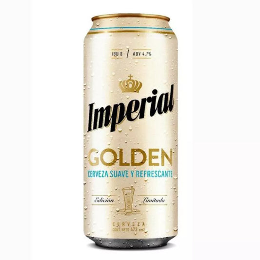 Cerveza Imperial Lata Golden - 473 ml
