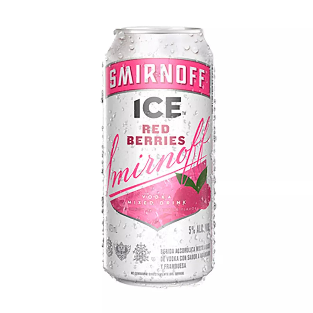 Vodka Smirnoff Lata Ice Red Berries - 473 ml
