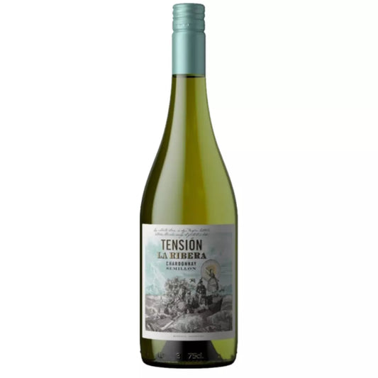 Vino Tensión La Ribera Chardonnay Semillón - 750 ml