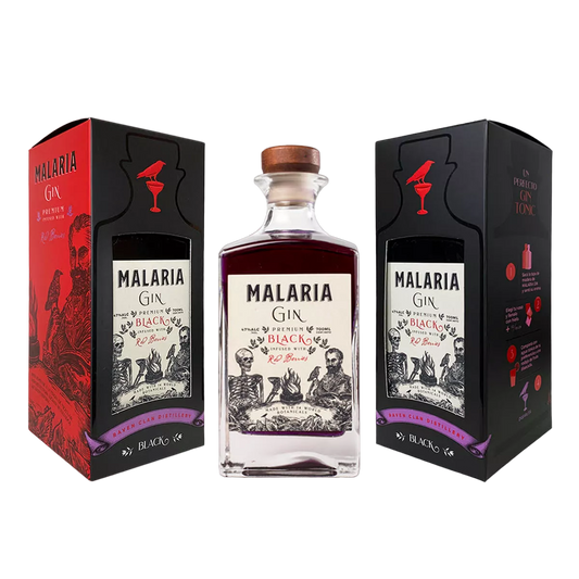 Gin Malaria Black c/ Estuche - 700 ml