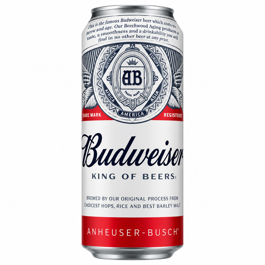 Cerveza Budweiser Lata - 473 ml