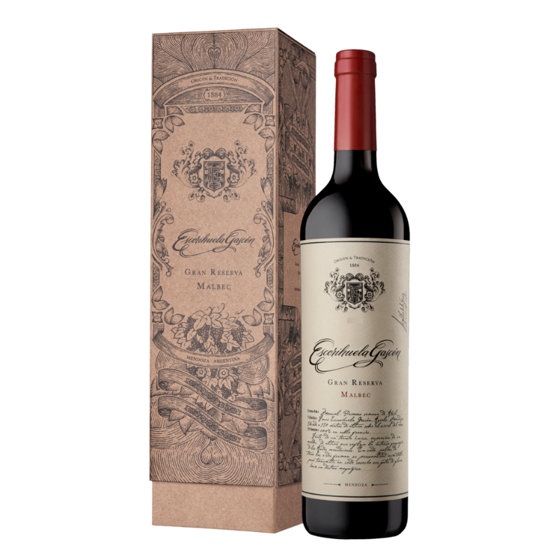 Vino Escorihuela Gascón Gran Reserva Malbec c/ Estuche - 750 ml