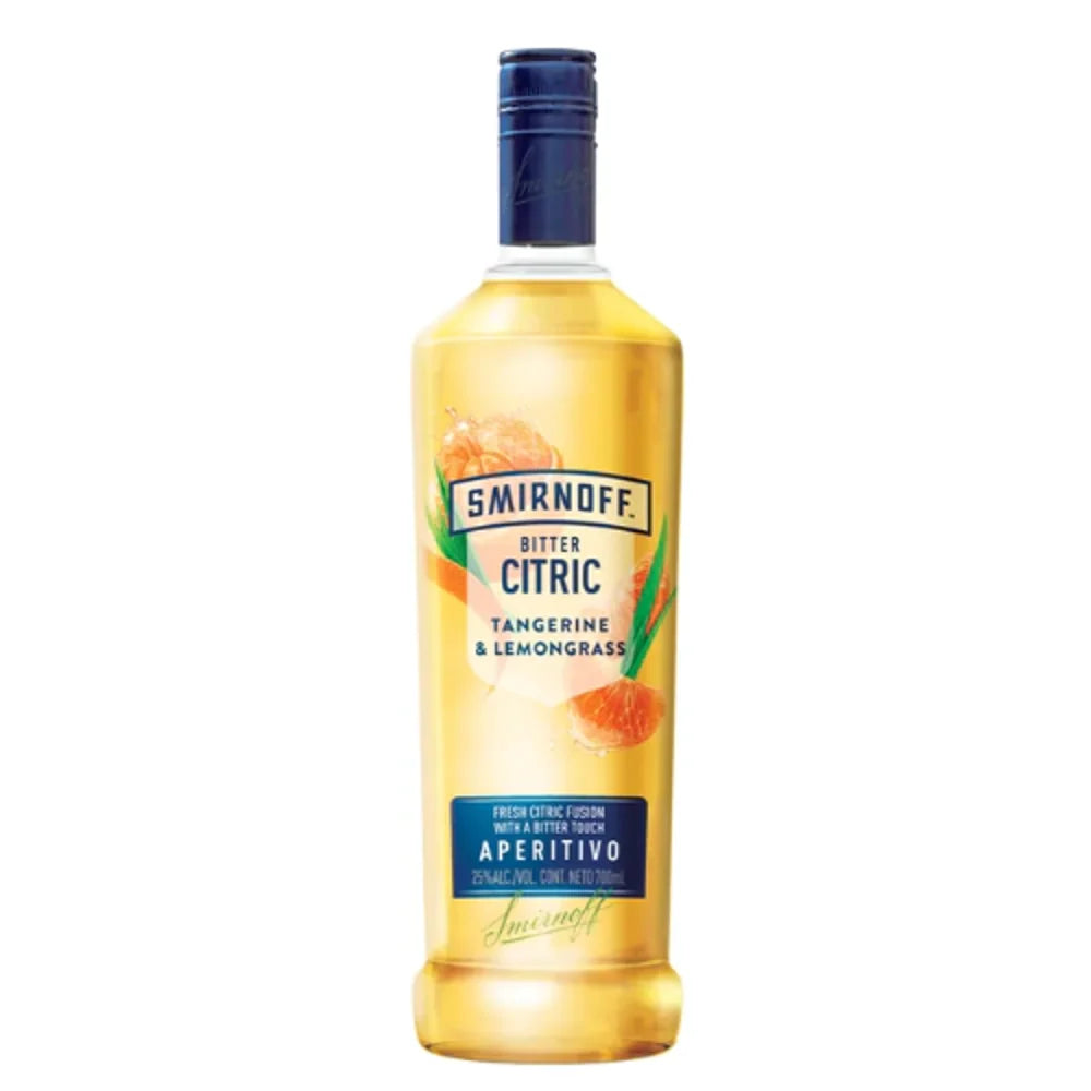 Vodka Smirnoff Bitter Citric Tangerine & Lemongrass - 700 ml