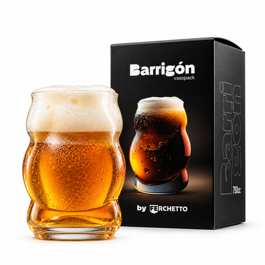 Vaso Ferchetto Barrigón en Caja de Regalo - 750 ml