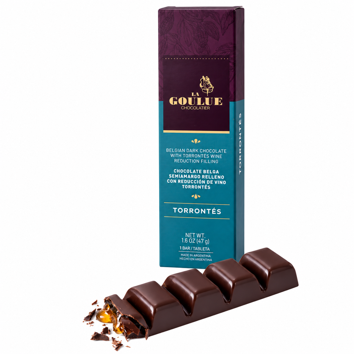 Barra de Chocolate Rellena de Torrontes - 47 g