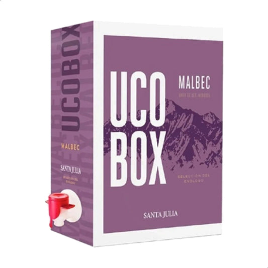 Vino Santa Julia Bag in Box Malbec - 3 lts